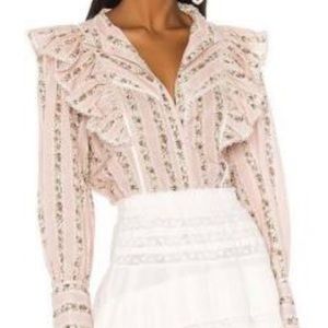 LoveShackFancy Beatrix Top